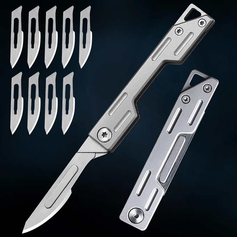 Craft Knife Set - Couteau pliant couteau de poche en