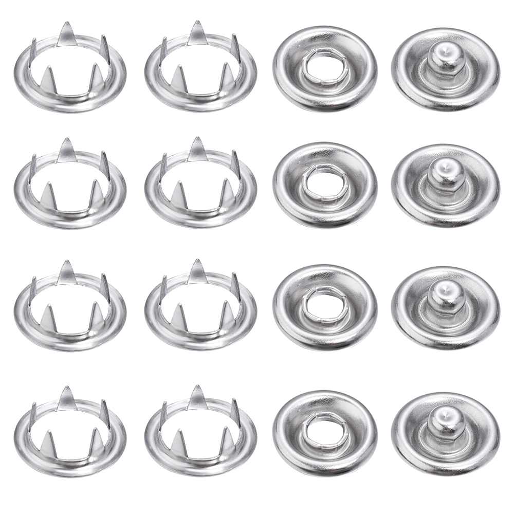 Snap Fastener Set - SAUVOO-Lot de 50 boutons pression en
