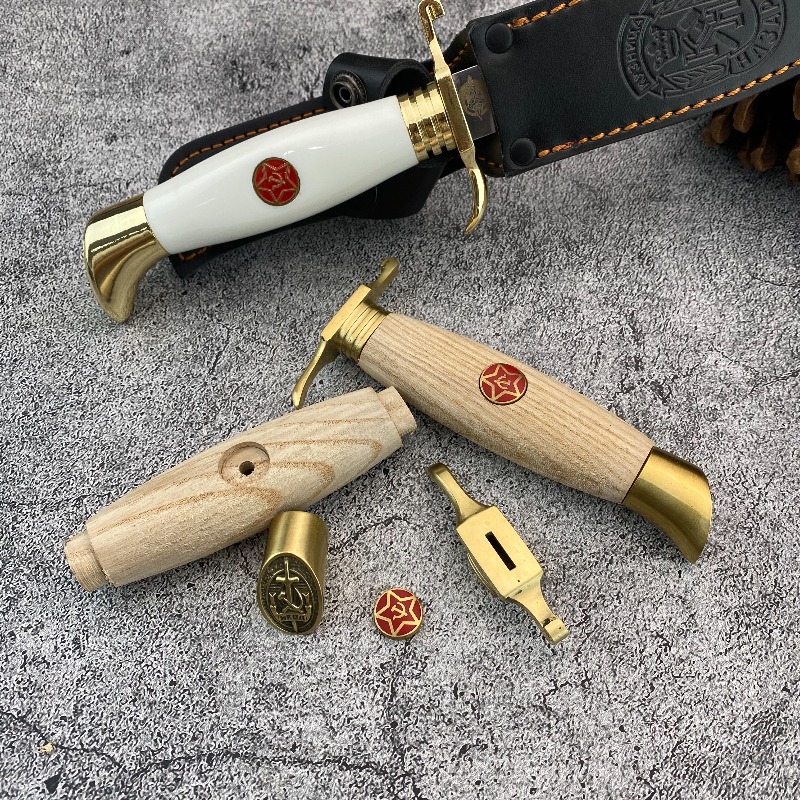 Craft Knife Set - Manche en bois massif naturel de
