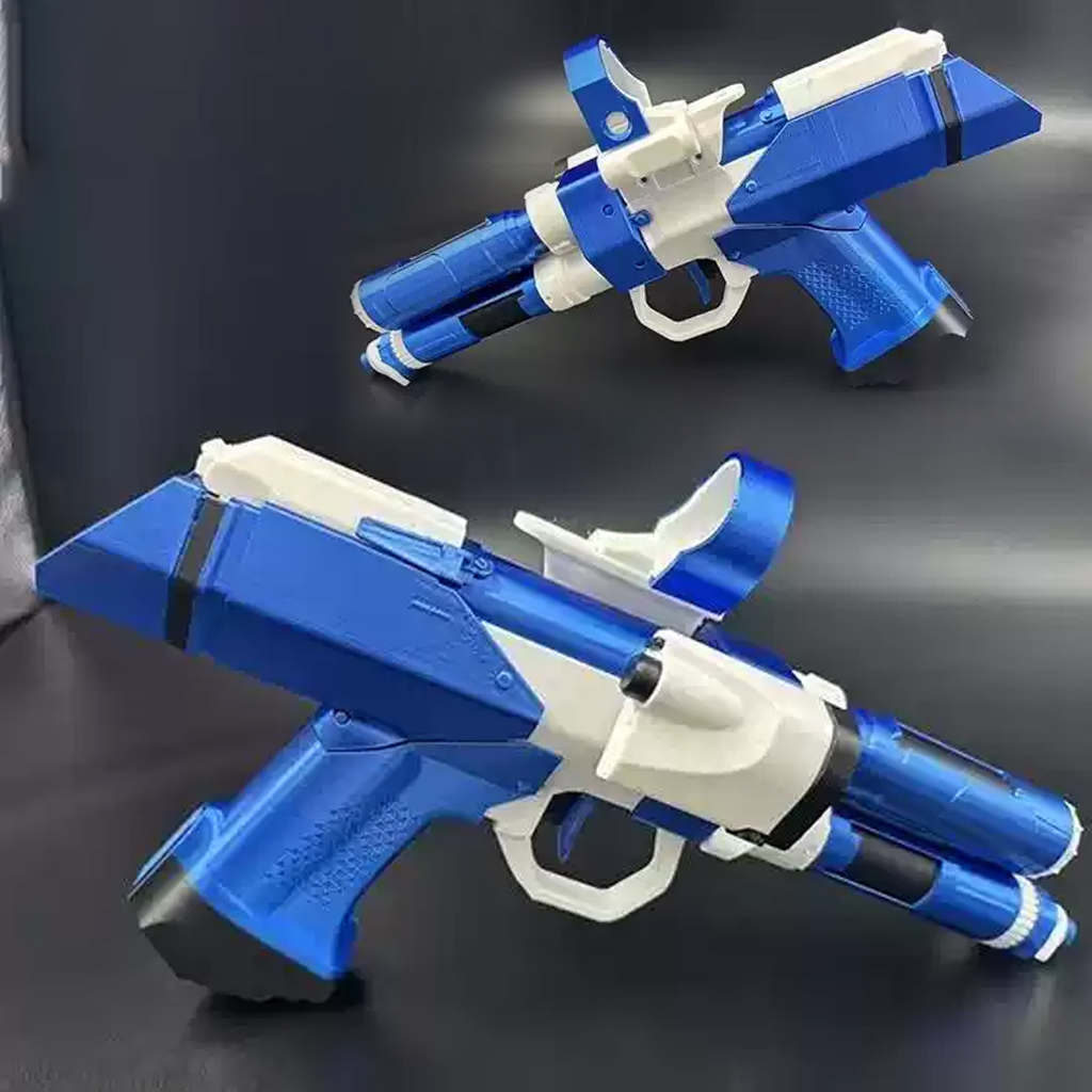 Cosplay Prop Blueprints - Pistolet à Hormones Bleu Delta Action