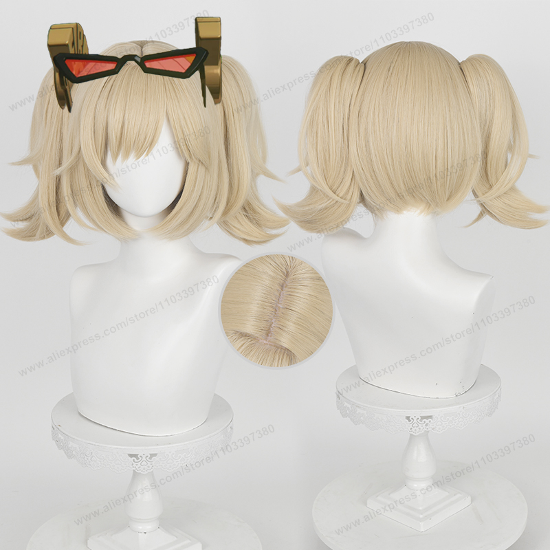 Burnice Cosplay Prop - ZZZ Burnice Whita Cosplay perruque 28
