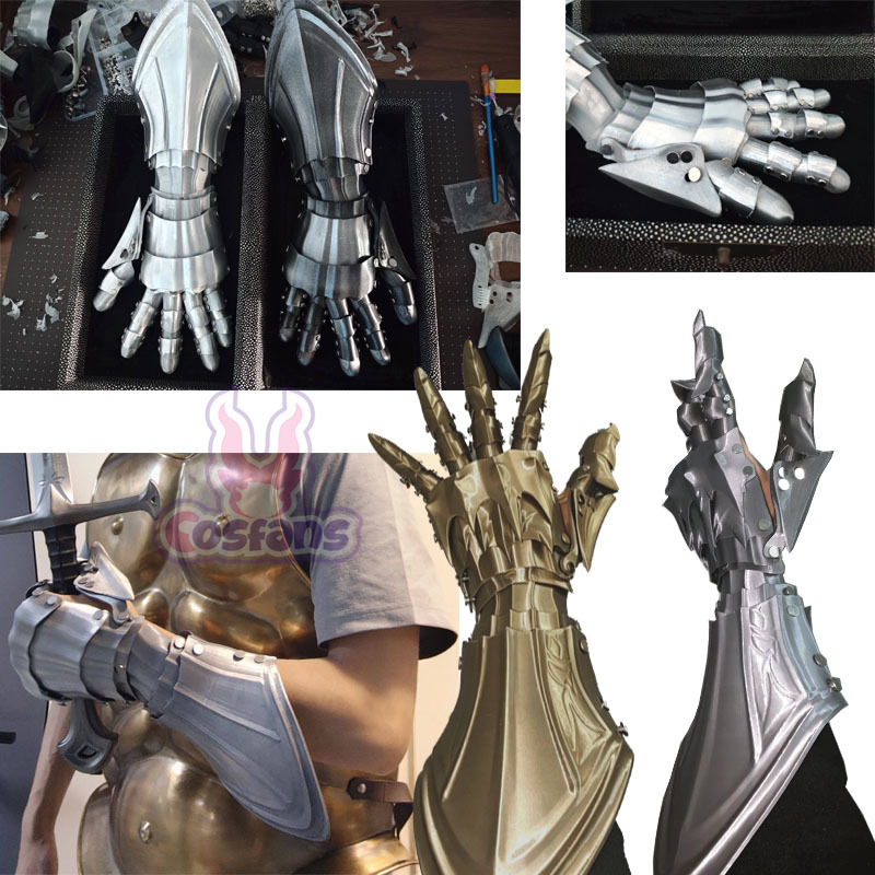 Cosplay Material For Prop - Nouvelle Version Gants Longs Mécaniciens Faits