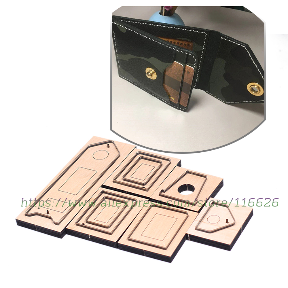 Craft Knife Set - Porte-cartes double plié pour artisanat du