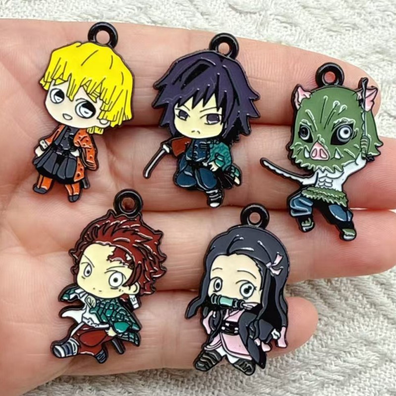 Keyblade Cosplay Prop - 10/20/30 Pièces Porte-clés Demon Slayer Kimetsu