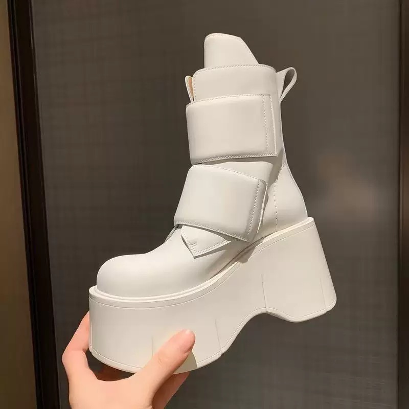 Nouvelles bottes pour femmes à - Velcro Hook Loop avis et prix