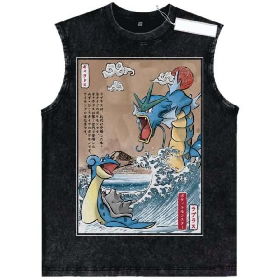 Débardeur Vintage Lavé à l'Eau - Pokeball Cosplay Prop avis et prix