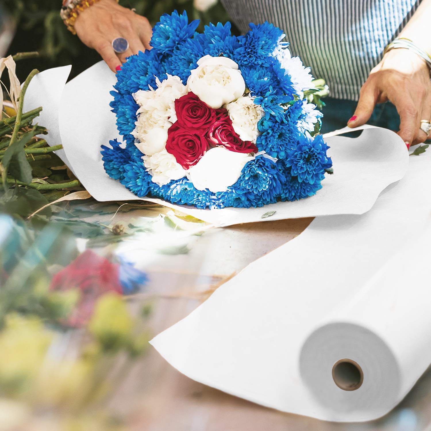 Rouleau de papier Kraft blanc/ - Craft Foam Roll avis et prix
