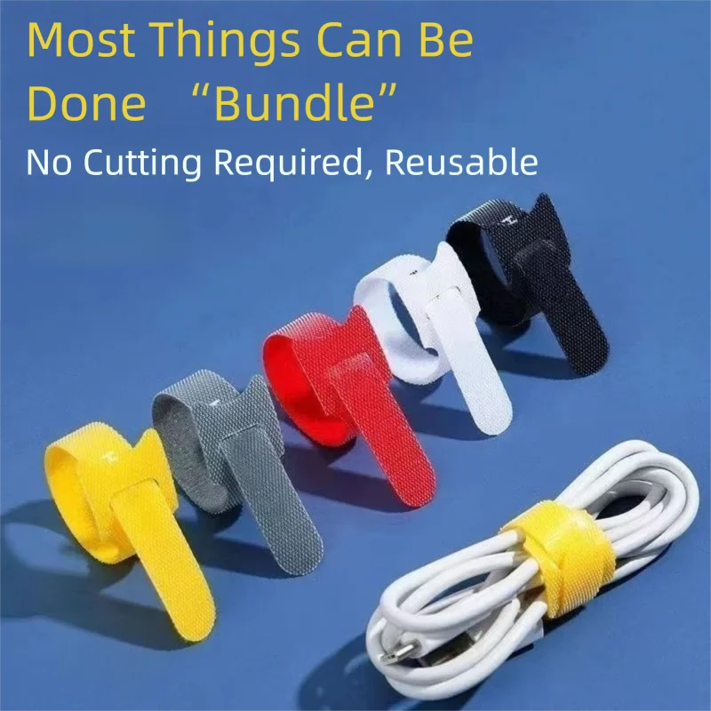 Organisateur de câbles réutili - Velcro Hook Loop avis et prix