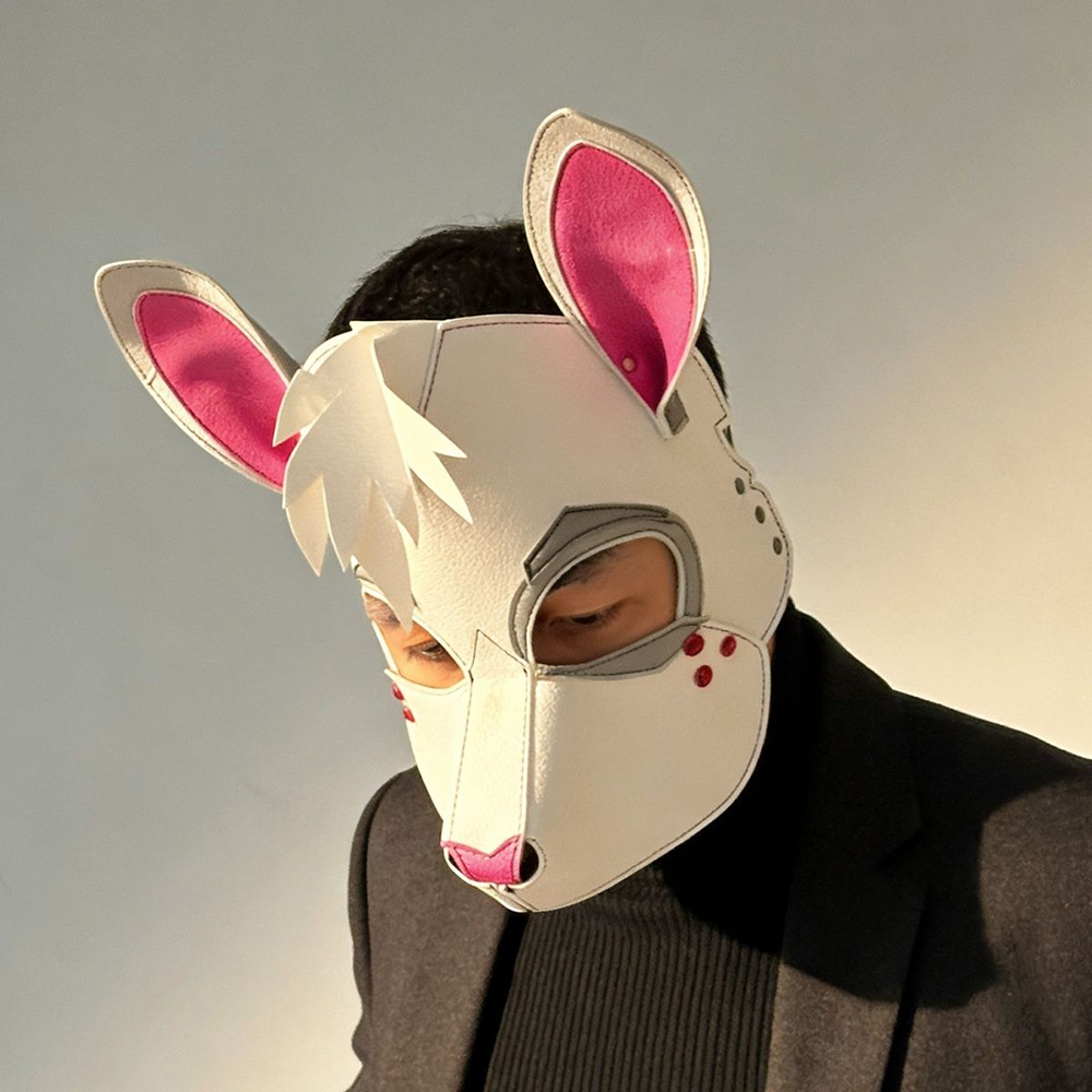 Masque de lapin punk blanc en  - Cosplay Prop Pattern avis et prix