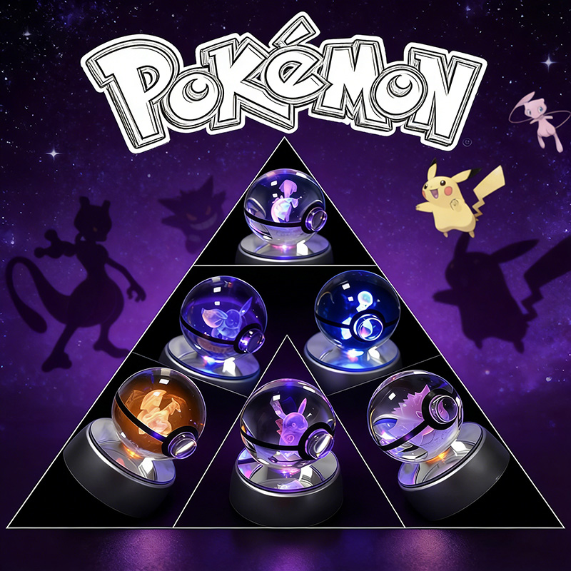 Poké Ball en cristal Pokémon,  - Pokeball Cosplay Prop avis et prix