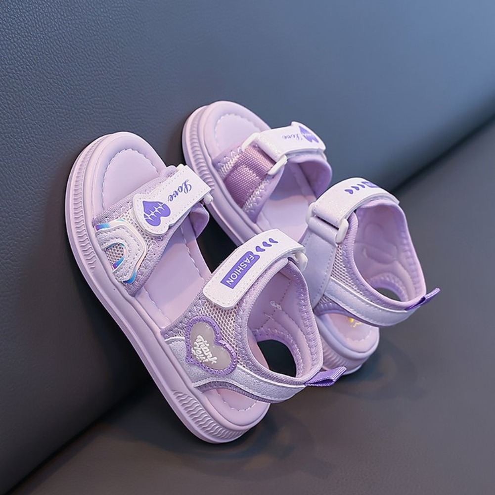 Sandales Princesse Cœur pour F - Velcro Hook Loop avis et prix