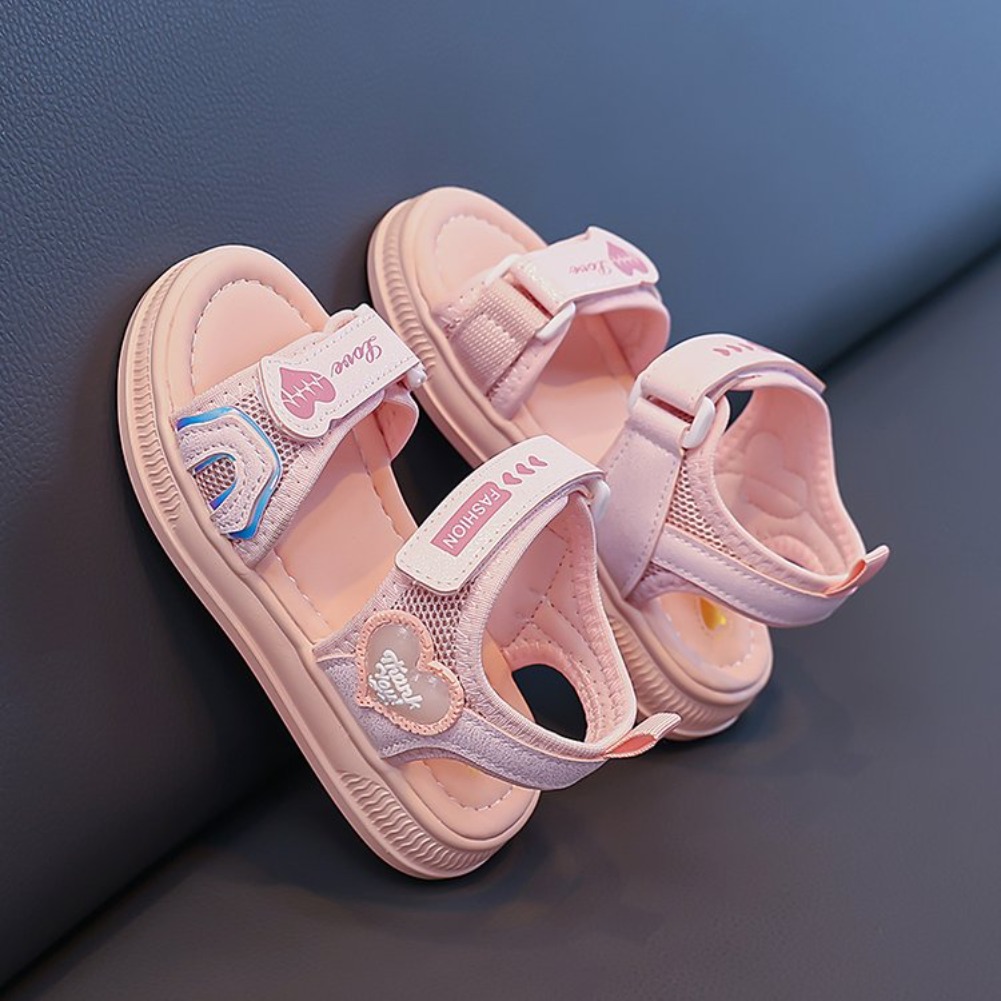 Sandales Princesse Cœur pour F - Velcro Hook Loop avis et prix