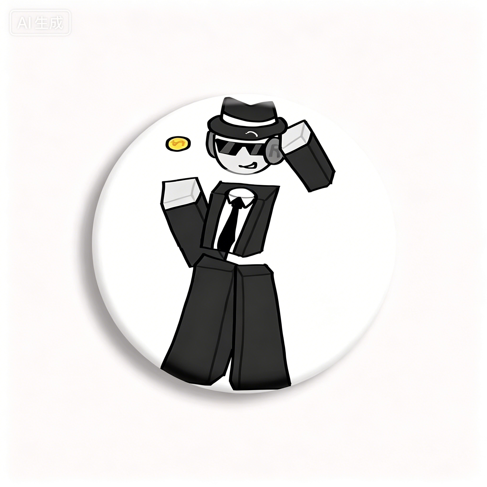 Badge/Épingle de Costume en Ét - Prop En Cosplay avis et prix