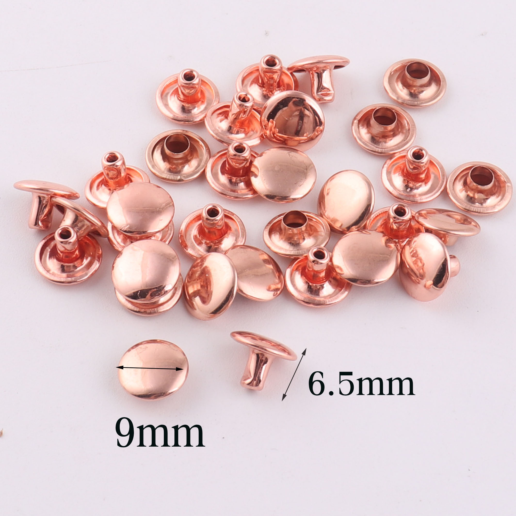 100 Ensembles Double Cap Rival - Snap Fastener Set avis et prix