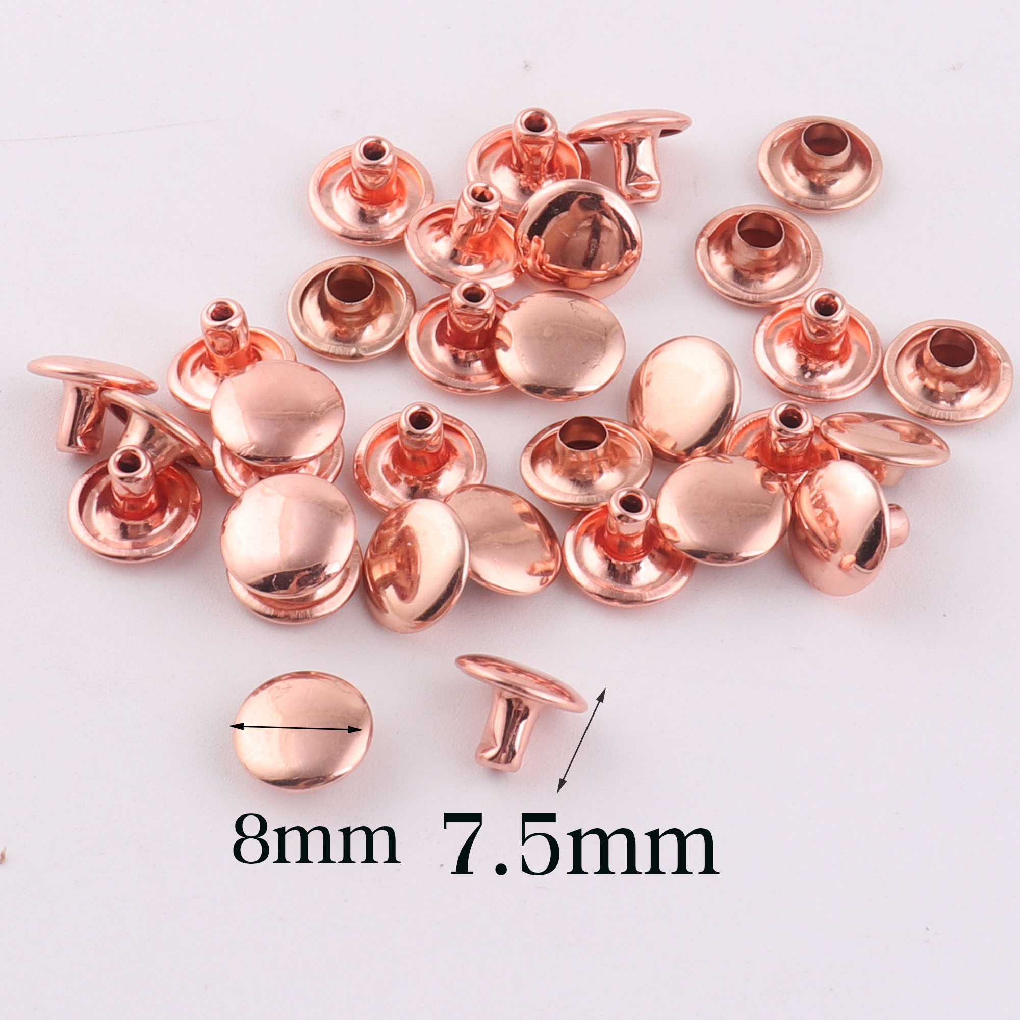 100 Ensembles Double Cap Rival - Snap Fastener Set avis et prix
