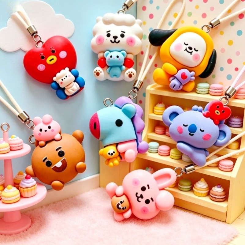 Breloques en résine BT21, 7 pi - Cosplay Prop Diy avis et prix