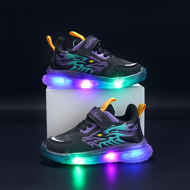 Mgo Kidss Teen Led Cartoon Dra - Velcro Hook Loop avis et prix