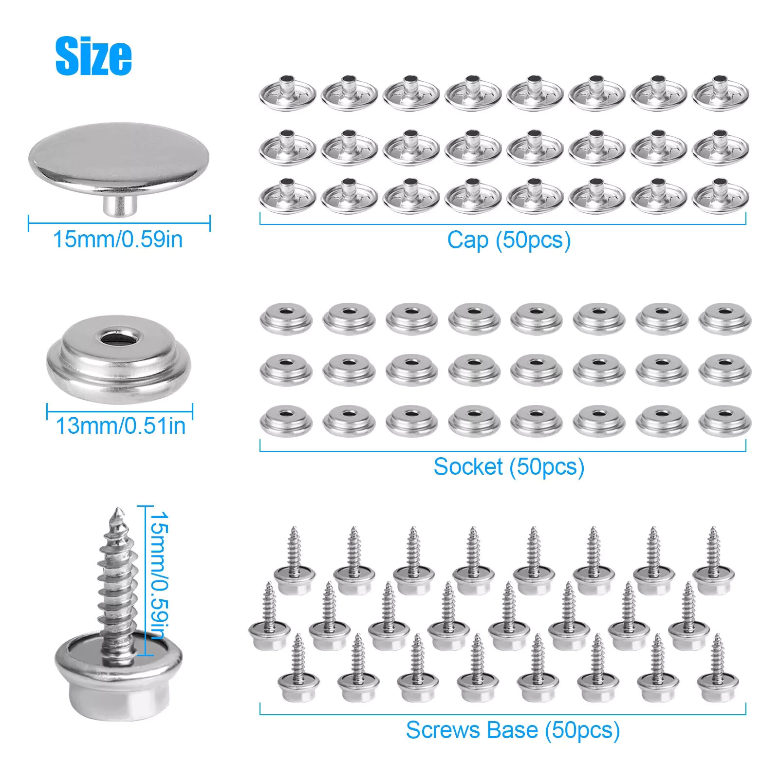 Kit de Fixation à Bouton-Press - Snap Fastener Set avis et prix