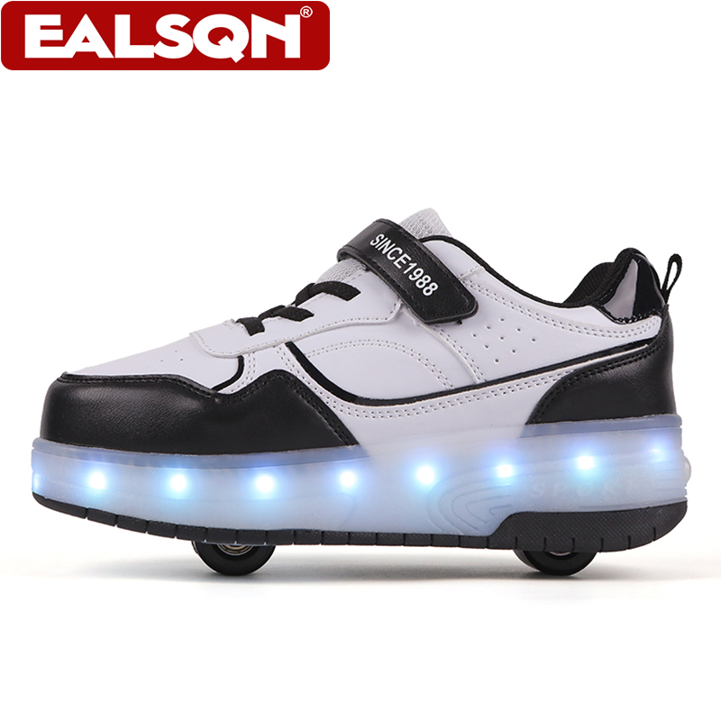 Nouveaux patins à roulettes lu - Velcro Hook Loop avis et prix